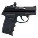 SCCY INDUSTRIES CPX3 380ACP 3.1" 10rd Pistol w/ Crimson Trace CTS1500 Red Dot - Black - Sccy Industries