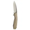 BENCHMADE Contego 3.87" Drop Point Plain Edge Satin - Benchmade