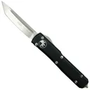 MICROTECH KNIFE UltraTech OTF Auto Knife Contoured T/E Distressed Black Apocalyptic - Microtech