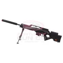 HK AIRGUNS H&K SL9 Elite AEG Airsoft Sniper Rifle, Black - Hk Airguns