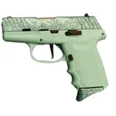 SCCY INDUSTRIES DVG-1 SubComp 9mm 3.1" 10rd Sea-Mist Glitter/Blue - Sccy Industries