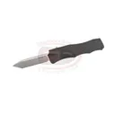 HOGUE OTF Auto 3.5" Tanto Stonewash 6061-T6 Black - Hogue