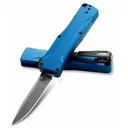 BENCHMADE OM OTF Auto Folding Knife - Blue - Benchmade