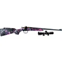 KEYSTONE Crickett 22 LR 16" Single Shot Bolt Rifle w/ Scope - Muddy Girl Synthetic - Keystone Sporting Arms