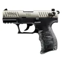 WALTHER ARMS P22 22 LR 3.4" 10rd CA Compliant - Black & Nickle - Walther Arms