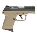 KELTEC PF-9 9mm 3.1" 7rd Blued/Tan Polymer Grips - Keltec