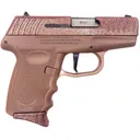 SCCY INDUSTRIES DVG-1 9mm 3.1" 10+1 Pistol | Rose Gold Glitter Slide + Rose Gold Grip - Sccy Industries