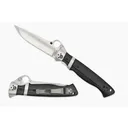 SPYDERCO Vallotton Sub-Hilt G-10 Black Plain Edge - Spyderco