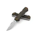 BENCHMADE Weekender Folding Knife 2.97" Clip Point Blade + Grey G10 Handles - Benchmade