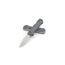BENCHMADE Weekender Slip Joint Folding Knife 3" & 2" Blade, Bottle Opener w/ Cool Grey G10 Handles - Benchmade