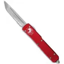MICROTECH KNIVES Ultratech T/E OTF Automatic Knife Red - Microtech
