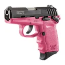 SCCY INDUSTRIES CPX-1 9mm 3.1" 10rd Pistol w/ Manual Safety - Pink | Black - Sccy Industries