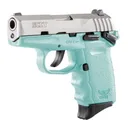 SCCY CPX-1 TTSB 9mm 3.1" 10+1 Pistol - Stainless Steel / Angel Blue - Sccy Industries