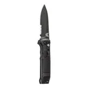BENCHMADE Casbah 3.4" Drop Point Serrated Coated Blade - Benchmade