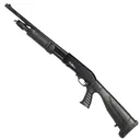 IVER JOHNSON PAS12PG 12 Gauge 3" 18" 4+1 Pump Shotgun - Black - Iver Johnson