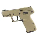 KELTEC P17 22 LR 3.8" 10rd Pistol + Threaded Barrel w/ Fiber Optic Sights | Tan - KelTec