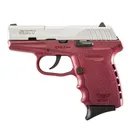 SCCY INDUSTRIES CPX-2 9mm 3.1" 10rd Pistol - Stainless / Crimson - Sccy Industries