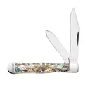 CASE KNIVES Smooth Abalone Small Swell Center Jack 8225 1/2 SS - Case Knives