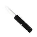 COBRATEC Denali 154CM AUTO OTF 3" Drop Point Blade w/ Black Aluminum Handles - Cobratec
