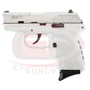 SCCY INDUSTRIES CPX-2 TTWT 9mm 3.1" SS 10rd White Grip - Sccy Industries