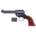 HERITAGE MANUFACTURING Rough Rider 22 LR / 22 WMR 4.75" 6rd Revolver - Blued / Cocobolo Grips - Heritage Manufacturing