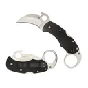 SPYDERCO Karahawk G-10 Black Emerson Open Plain Edge - Spyderco