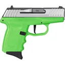 SCCY INDUSTRIES DVG1 9mm 3.1" 10rd Pistol - Stainless / Lime Green - Sccy Industries
