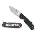 SPYDERCO Brouwer G-10 Green/Titanium Plain Edge - Spyderco