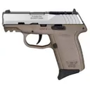 SCCY Industries CPX2-TT G3 9mm 3.1" 10rd Pistol - Stainless | FDE - SCCY Industries