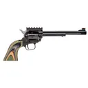 HERITAGE MANUFACTURING Rough Rider 22lR 7.5" 6rd Revolver - Blued / Green Camo Grips - Heritage Manufacturing