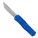 COBRATEC Large FS-X Blue Generation 3 Tanto Serrated - Cobratec