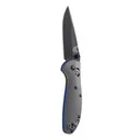 BENCHMADE Mini Griptilian 2.91" Drop Point Coated Plain Edge - Benchmade