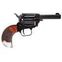 HERITAGE MANUFACTURING Barkeep 22 LR 3" 6rd Revolver - Black w/ Rosewood & Pearl Birdshead Grips - Heritage Arms