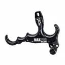 TRUBALL ARCHERY MAX PRO FLEX 4 FINGER BLACK - Tru Ball