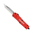 COBRATEC Medium Trump 2024 Red FS-3 Tanto Not Serrated - CobraTec Knives