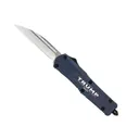 COBRATEC Medium Trump 2024 Blue FS-3 Wharncliffe Not Serrat - CobraTec Knives