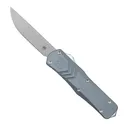 COBRATEC Medium FS-X Gen II 3" D2 Steel Drop Point Blade | Grey Aluminum Handle - CobraTec Knives