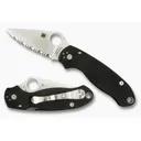 SPYDERCO Para 3 G-10 Black Serrated Edge - Spyderco