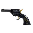 HERITAGE MANUFACTURING Barkeep 22LR 3" 6rd Revolver - Blued | Gold Accents | Scorpion Grips - Heritage Arms