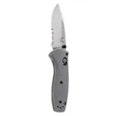 BENCHMADE Mini Barrage 2.91" Drop Point Satin Serrated Edge - Benchmade