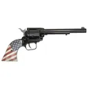 HERITAGE MANUFACTURING Rough Rider 22LR 6" 6rd Revolver - Blued / US Flag Grips - Heritage Arms