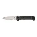 BENCHMADE Casbah 3.4" Drop Point Serrated Satin Blade - Benchmade