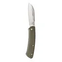 BENCHMADE PROPER DARK BROWN CANVAS MICARTA - Benchmade