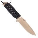 HOGUE Fray 4.2" Clip Point Tan Finish Black Paracord - Hogue
