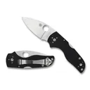 SPYDERCO Lil' Native G-10 Black Mid Back Lock Plain Edge - Spyderco