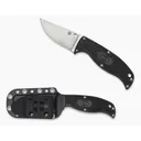 SPYDERCO Enuff Lightweight Black Clip Point Plain Edge - Spyderco