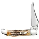 CASE KNIVES Kickstart Case 6.5 Bonestag Mid-Folding Hunter - Case Knives