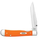 CASE KNIVES Smooth Orange Syn - Kickstart Trapperlock - Case Knives