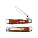 CASE KNIVES Smooth Chestnut Bone Trapperlock (6154Lc SS) Clip - Case Knives
