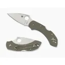 SPYDERCO Dragonfly G-10 Foliage Green Plain Edge - Spyderco